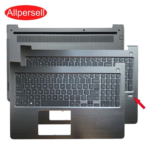 Laptop Upper Cover Keyboard For Dell Vostro V P F