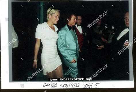 Singer Mick Hucknall Girlfriend Premiere Film Editorial Stock Photo ...