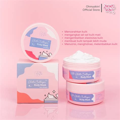 Ohmyskin Gluta Collagen Body Mask Ohmyskin