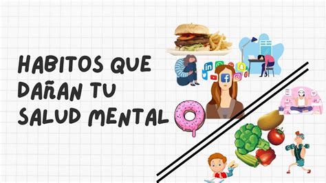 HABITOS QUE DAÑAN TU SALUD MENTAL YouTube