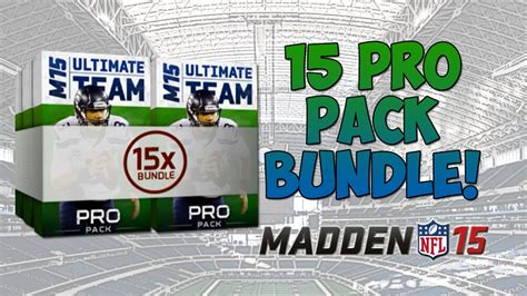 MUT 15 15 Pro Pack Bundle Madden 15 Ultimate Team 15 Pro Pack