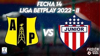 EN VIVO ALIANZA PETROLERA Vs JUNIOR FECHA 14 LIGA BETPLAY 2022 2