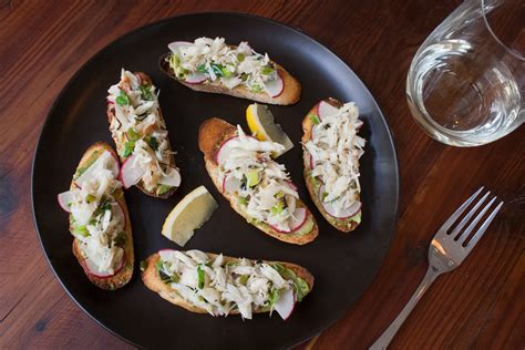 Open Face Crab Sandwich Kellans Kitchen Personal Chefs