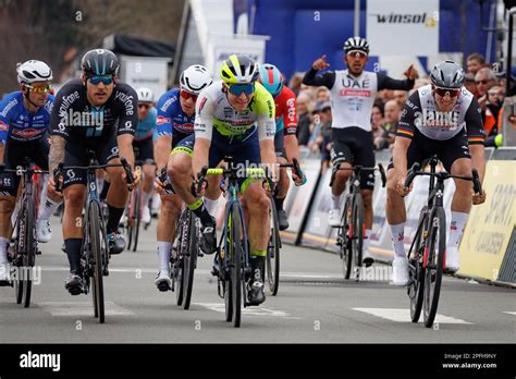 Belgian Gerben Thijssen Of Intermarche Circus Wanty C Wins Before