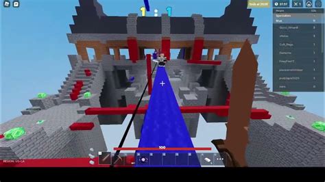 Lol Troling In Capture The Flag Roblox Bedwars Youtube