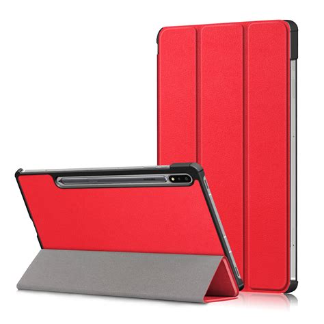 Dteck Smart Case For Samsung Galaxy Tab S7 Fe Sm T730t736b 124 Inch 2021slim Pu Leather