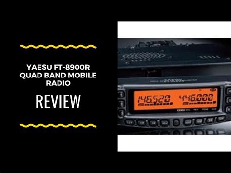 Radio Yaesu Quad Band