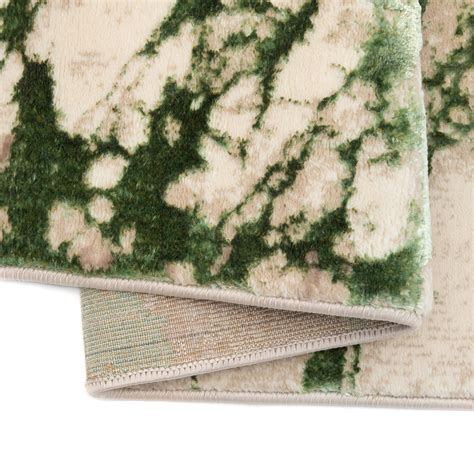 covor modern living dormitor dreptunghiular milano  verde