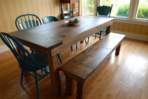 DIY Bench for a Farmhouse Table | Home and Heart DIY