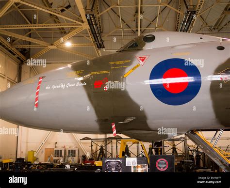 Ex Raf Vulcan Serial Number Xh Preserved By The Vulcan To The Sky