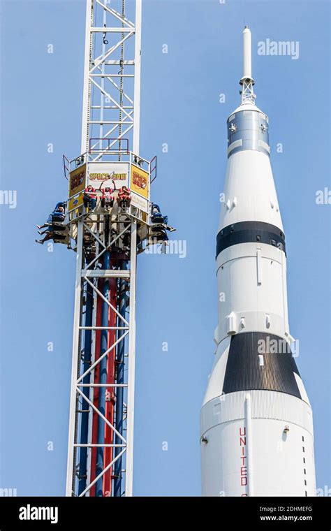 Huntsville Alabama U S Space Rocket Center Centre Moon Shot Thrill