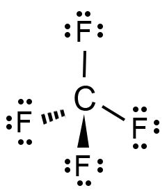 Cf Tetrafluoride Lewis Structure Molecular Structure Hybridization