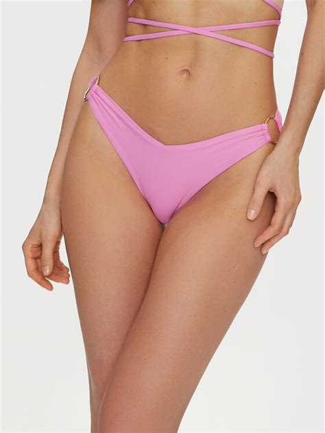 Guess Dół od bikini E4GO34 MC04R Różowy Modivo pl