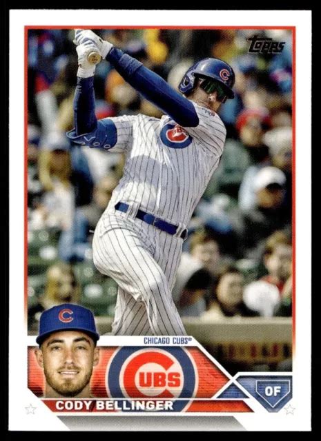 MISE À JOUR 2023 Topps Cody Bellinger Chicago Cubs US300 EUR 3 32