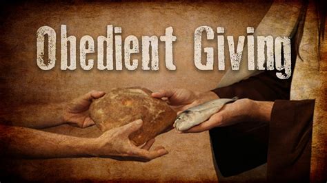 Obedient Giving Pt 2 Freewill Offering Grace Chapel