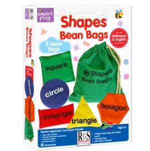 Bean Bags - Shapes - Assorted Pack 5 - Smile Puzzles & Educational Play ...