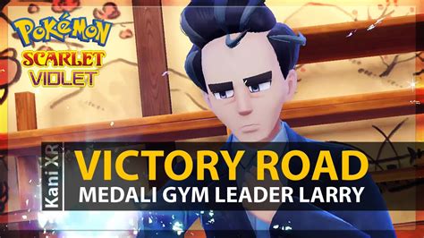 Medali Normal Gym Leader Larry Secret Menu Item Solution Victory