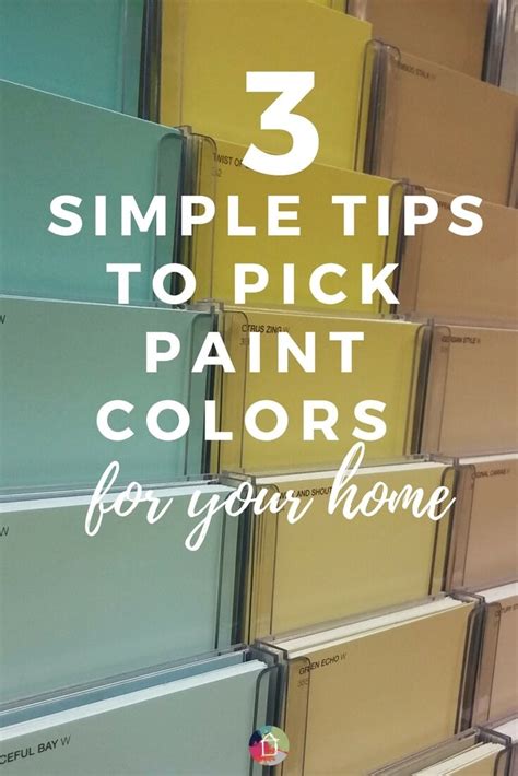 How To Pick Paint Colors For Your Home 3 Simple Tips To Follow Kaleidoscope Living