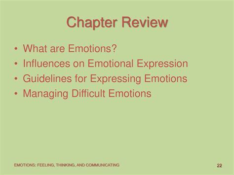 Emotions Chapter Topics What Are Emotions Ppt Download