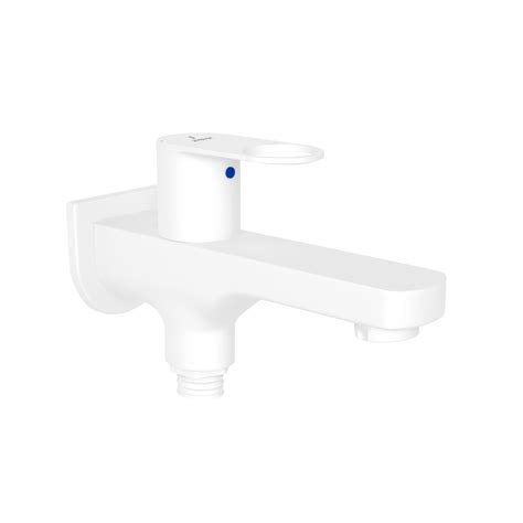 2 Way White Matt Finish Bib Tap Ornamix Prime Jaquar Global