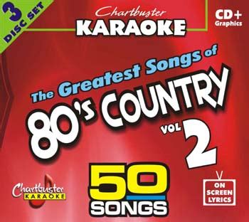 Chartbuster Karaoke CDG 3 Disc Pack CB5032 The Greatest Songs Of 80 S