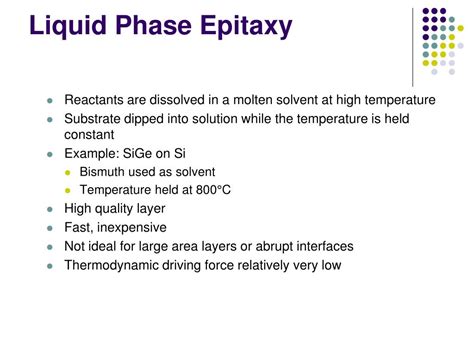 PPT - Epitaxial Deposition PowerPoint Presentation, free download - ID ...