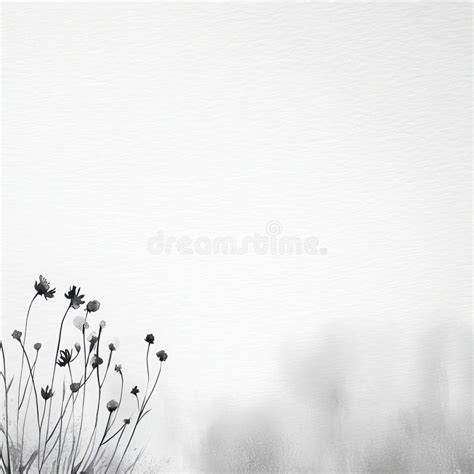 A Gentle Watercolor Botanical Digital Paper Featuring A Floral Backdrop In Subtle Nude Beige