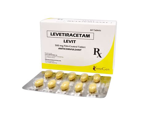 Levit Levetiracetam 500mg Film Coated Tablet 1s Price In The