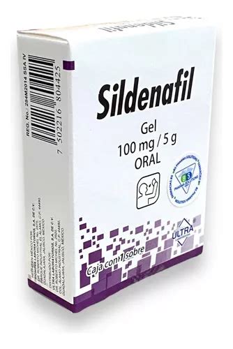 Sildenafil Gel Ultra C Mg G Caja Con Sobre Oral Meses Sin