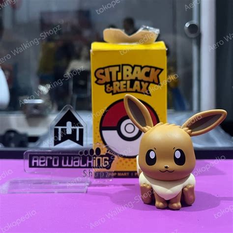 Jual Pop Mart Popmart Pokemon Sit Back And Relax Eevee Eeve Secret