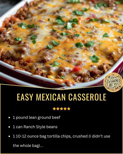 Pin By Debby Smith Kennedy On Casseroles In 2024 Easy Mexican