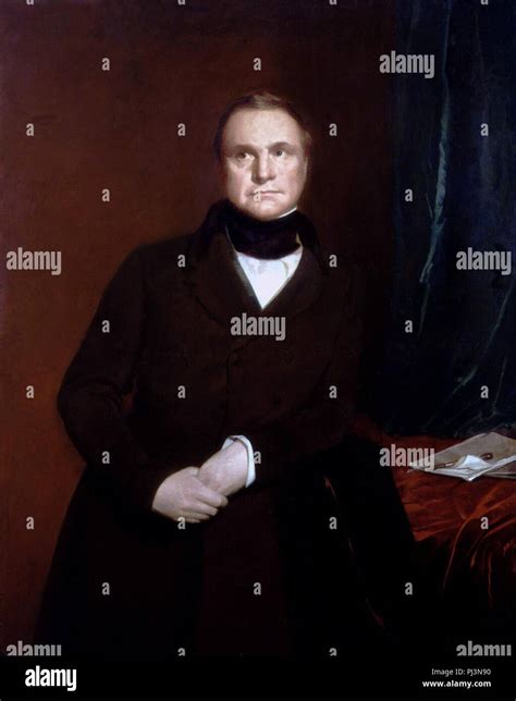 Charles Babbage by Samuel Laurence Stock Photo - Alamy