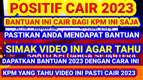 POSITIF CAIR BANTUAN 2023 PKH HARI INI BPNT HARI INI INFO PKHHARI INI