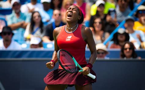 Coco Gauff Upsets No 1 Ranked Iga Swiatek In Semifinals At The WTA ATP