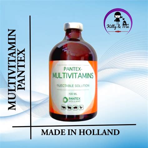 Jual Multivitamin Pantex Injeksi Perawatan Obat Hewan Sapi Kuda Kambing