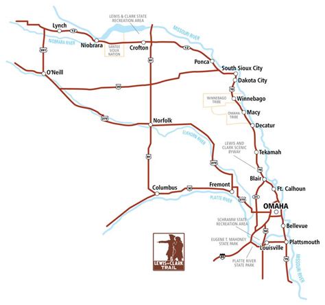 Northeast Nebraska Road Trip Tour On Lewis Clark Trail In