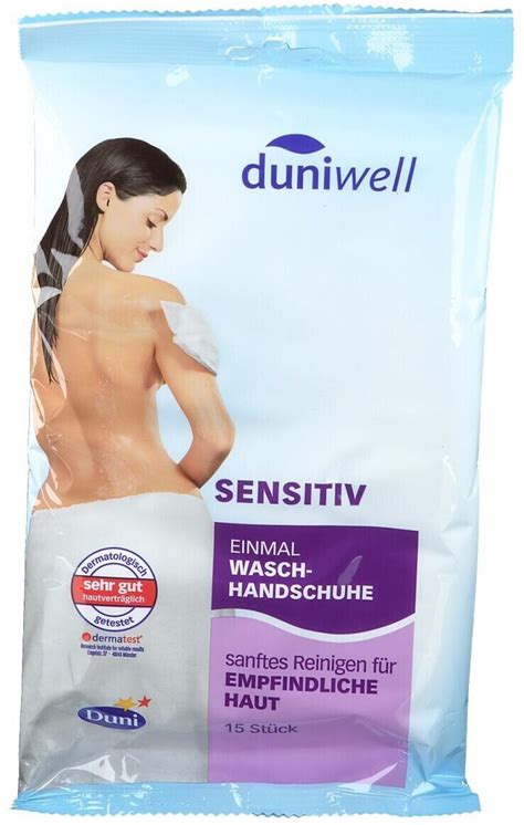 Duni Duniwell Einmal Waschhandschuhe Sensitiv 15 Stk Ab 1 69