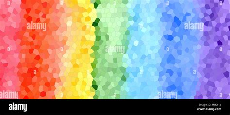 Abstract watercolor rainbow seven bright colors background Stock Photo ...