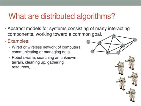 Ppt Distributed Algorithms And Biological Systems Powerpoint