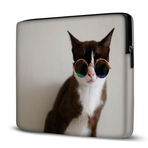 Capa Para Notebook Em Neoprene Cn Gato Culos Case Notebook