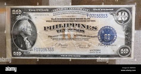 Pesos Commonwealth Of The Philippines Treasury Certificate