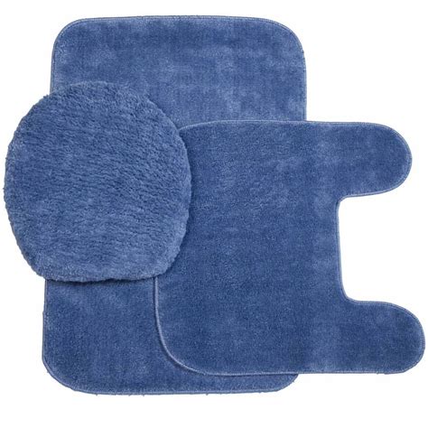 Plush Bath Rug Set - Toilet Seat Cover - Miles Kimball