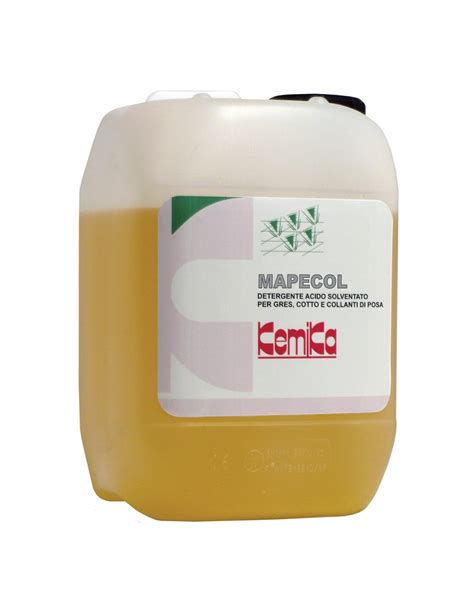 Kemika Mapecol Detergente Acido Solventato Tanica Da Kg