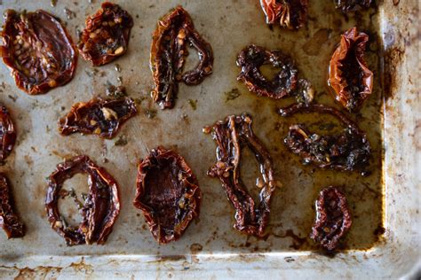 Marinated Dehydrate Tomato Recipe Abigail Albers