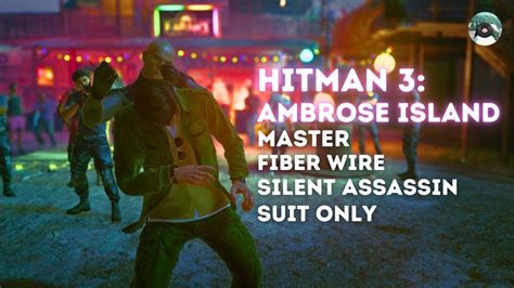 Hitman Ambrose Island Master Fiber Wire Silent Assassin Suit