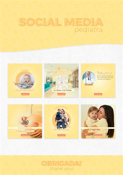 Social Media Pediatra Behance