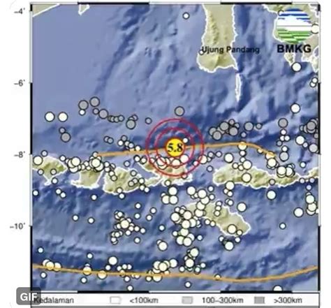 Gempa M Guncang Bima Bmkg Tidak Berpotensi Tsunami