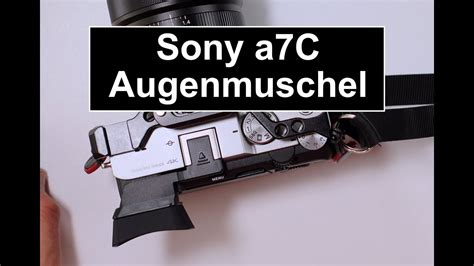 Sony A C Augenmuschel Sucher Youtube