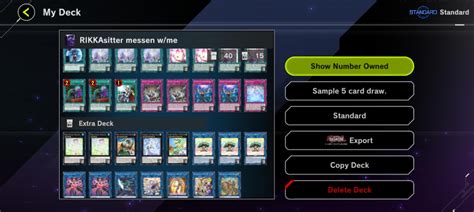 riika sunavalon deck ryugiohmasterduel