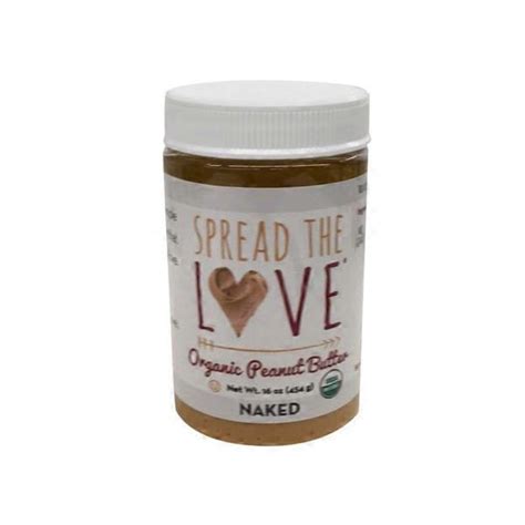 Spread The Love Organic Naked Peanut Butter 16 Oz Instacart
